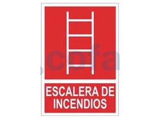 COFAN-  Señal escalera de incendios 210x148 mm 